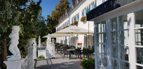 Terrasse vom Schloss